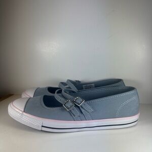 Converse Chuck Taylor All Star Light Blue Mary Jane Sneakers Women’s Size 10